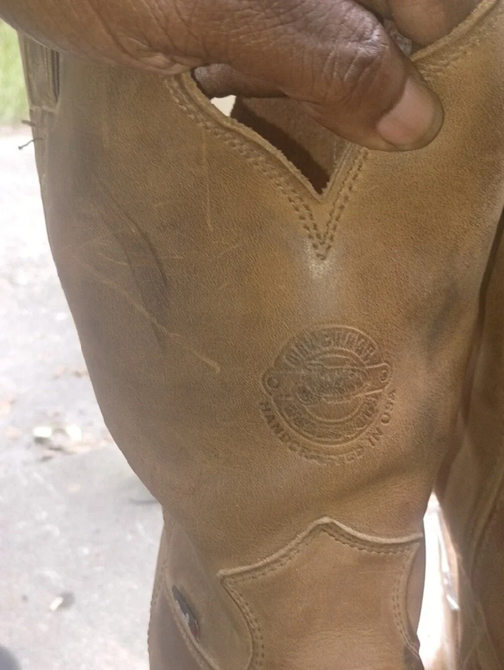 Justin's Steel toe Work boots Size 11EE